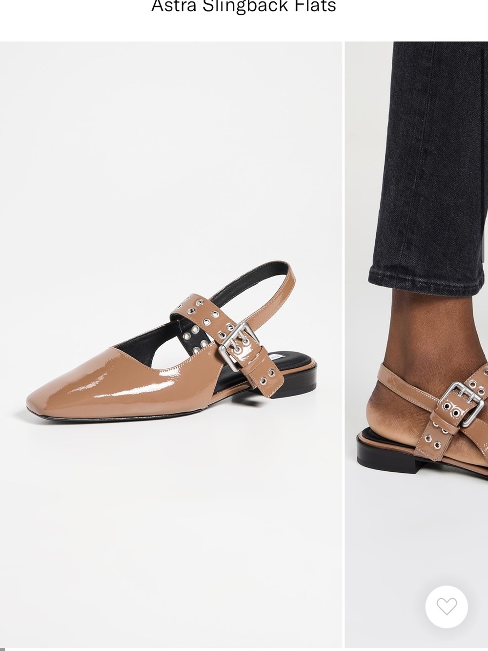Rag & Boneđ Astra Slingback Flats - Picture 2 of 5